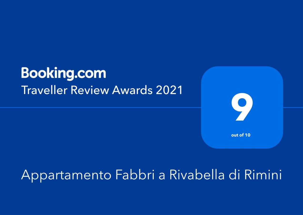 Appartamento Fabbri A Rivabella Di Rimini Extérieur photo